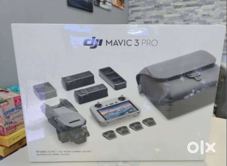 DJI Mavic 3 Pro Fly More Combo Camera Drone (with RC Remote)