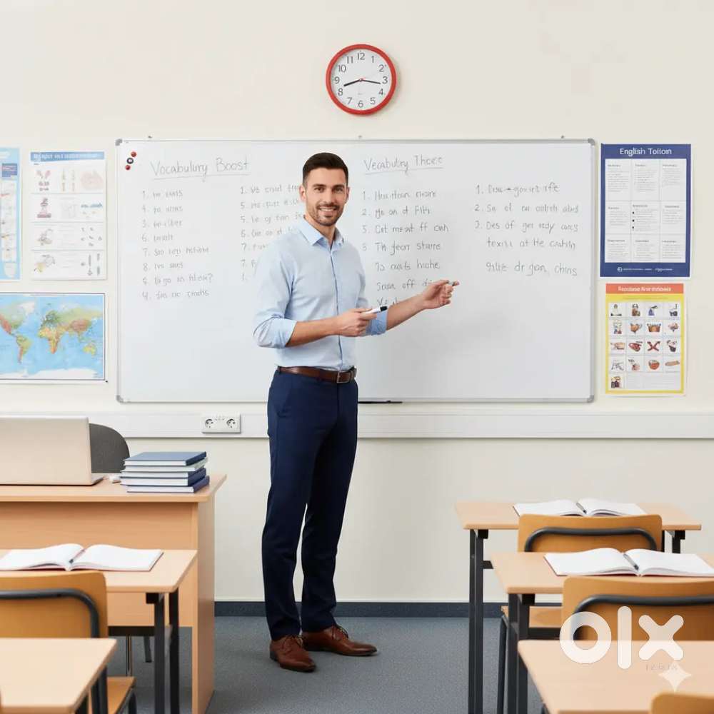 English Tutor Available  Online & Offline