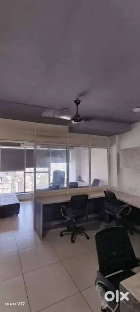 Office on rent furnished 1 cabin 9 seats at Shyamal