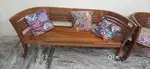 Teakwood sofa