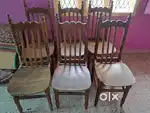 Teakwood chairs (6Nos)