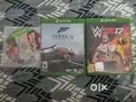 XBOX ONE GAME CDs - GTA 5, WWE, FORZA MOTORSPORT 5