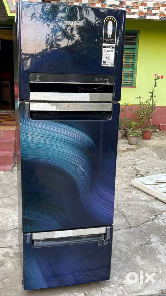 Whirlpool 270 L (Gross Capacity 270L)Triple Door fridge(11 months Old)