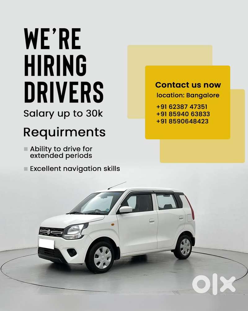 Uber driver vaccancy avilable