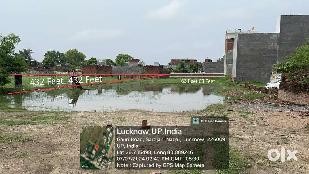 Urgent Sale of Land (Just 2 km from Sarojini Nagar Tehsil)