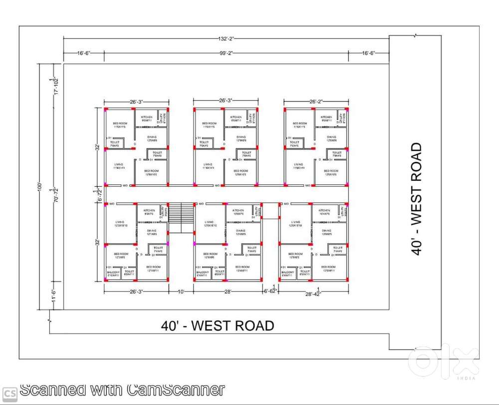 2 bhk at 19 lakhs