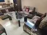 6 seater sofa set + center table