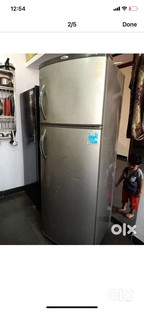 Whirlpool double door fridge