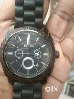 Fossil watch with box and bill