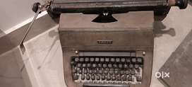 Old vintage typewriter