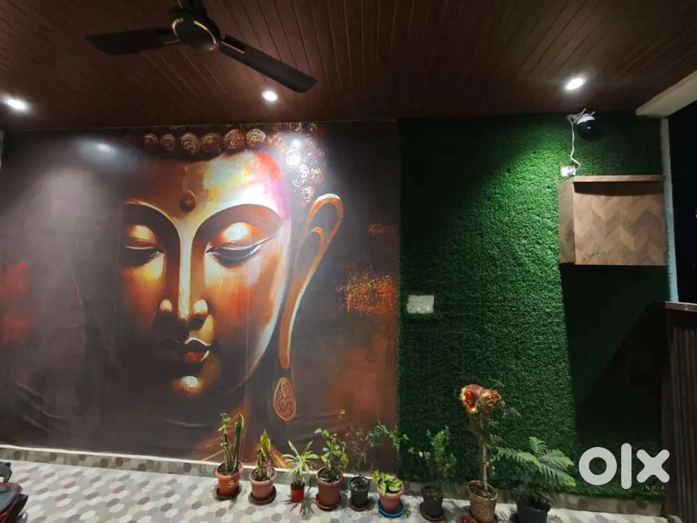 1200 sqr feet indipendent house, park facing