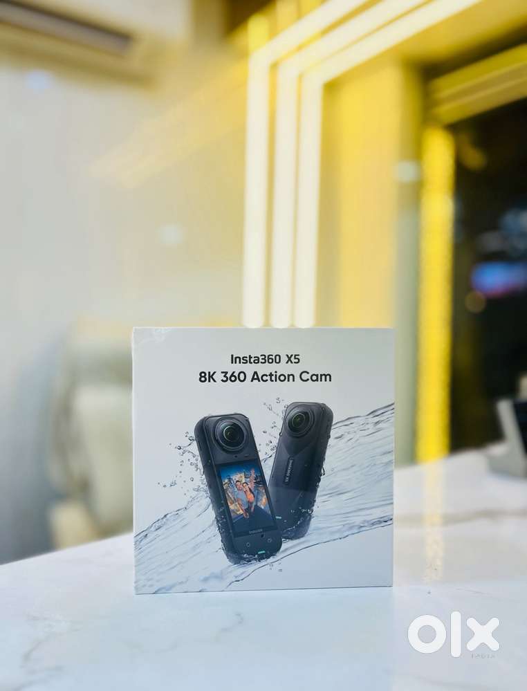 Insta 360 X5 shield with box One year warranty And Bill