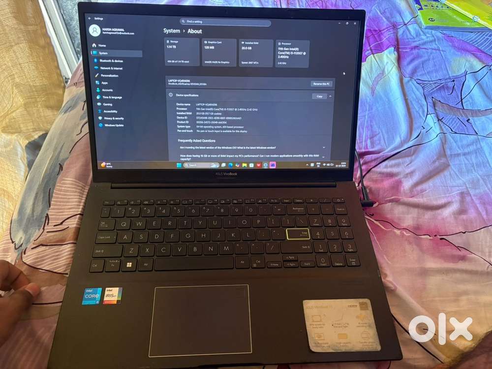 asus vivobook 15 i5