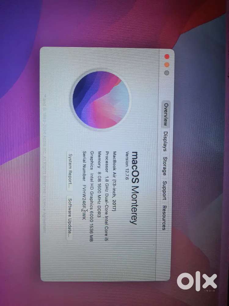 Macbook Air. Original Condition