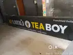 Name Board for sale Tea Boy Franchise Board