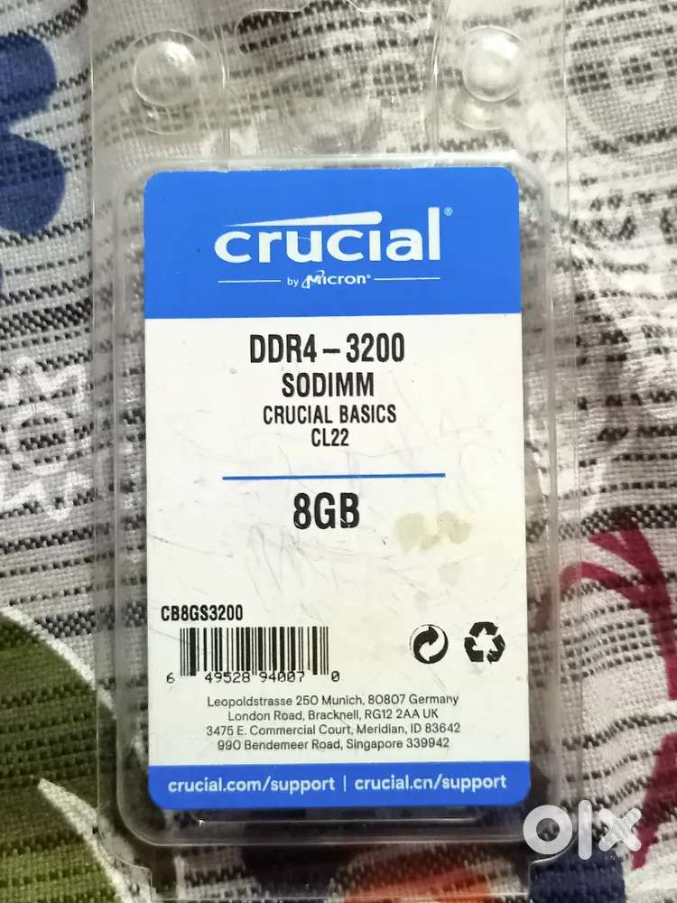 8gb laptop ram