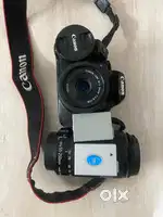 Canon 700d with 24mm Prime lens(new) and long lens 55-250mm for sale