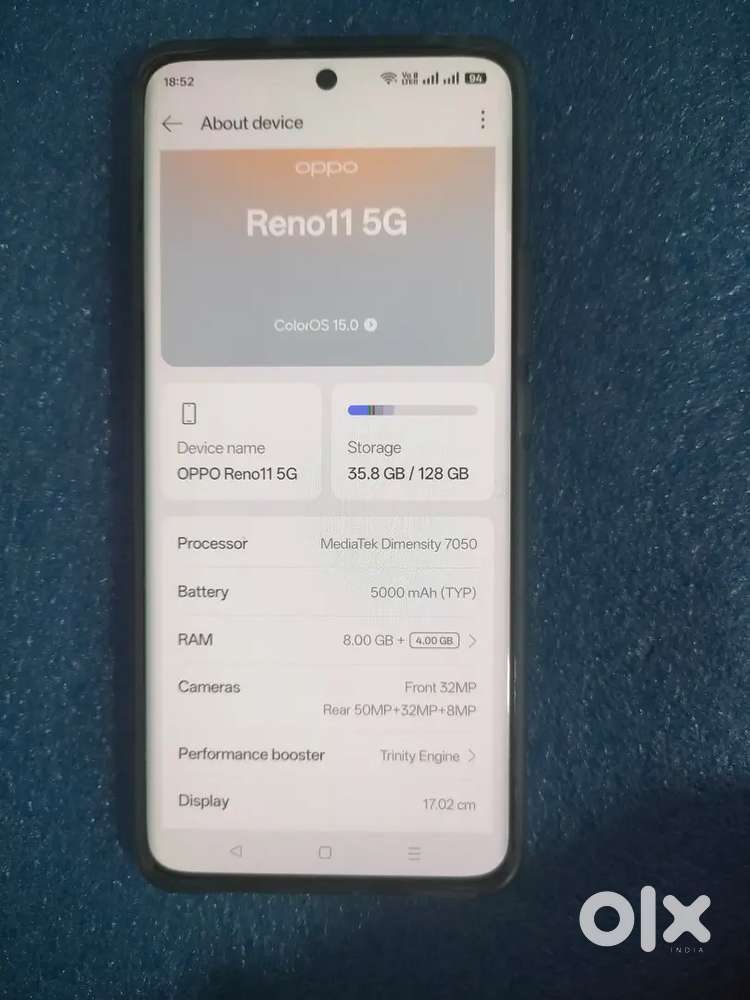 Oppo ka reno 11 sell karna hai