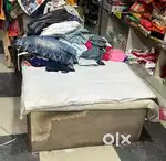 Cloth, Garmets Showroom Mattress / gadda, billing counter, seti sofa