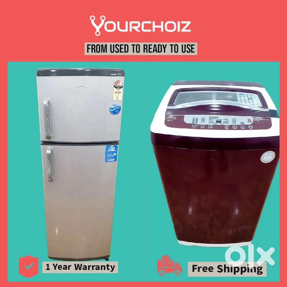 Smart Savings on Refurbished Washing Machines & Refrigerators