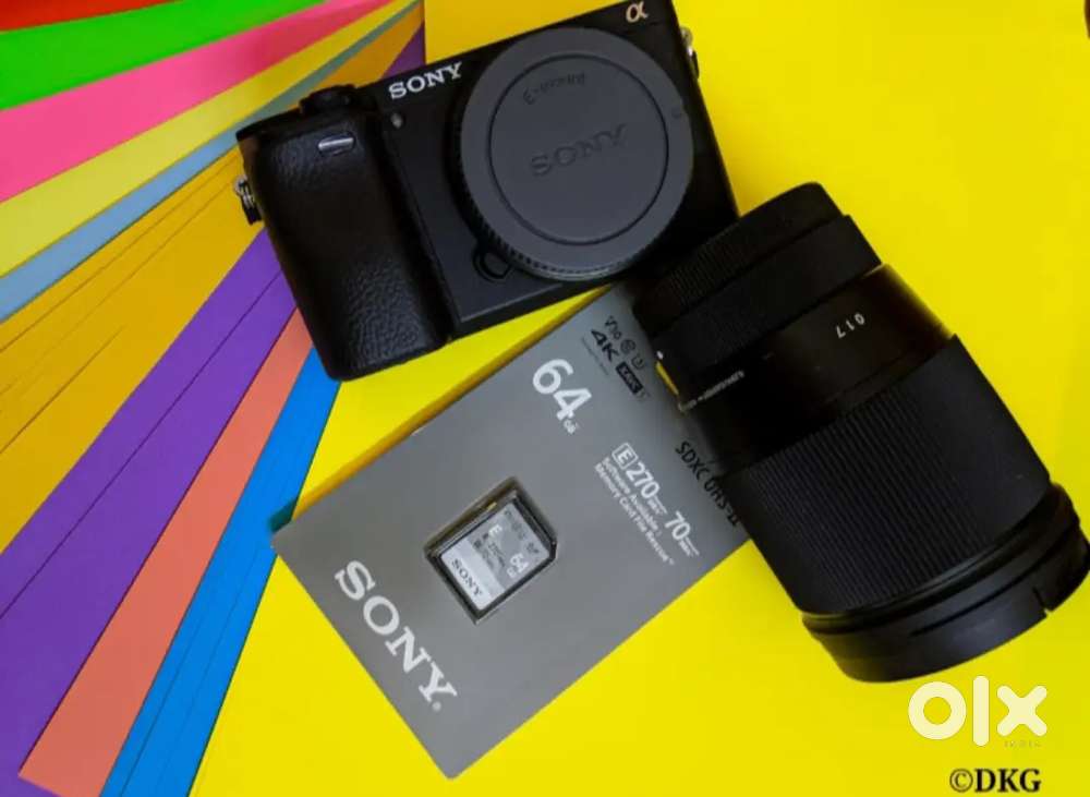 SONY ZV E10 + sigma 16 mm lense