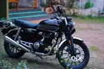 Well maintained motorcycle