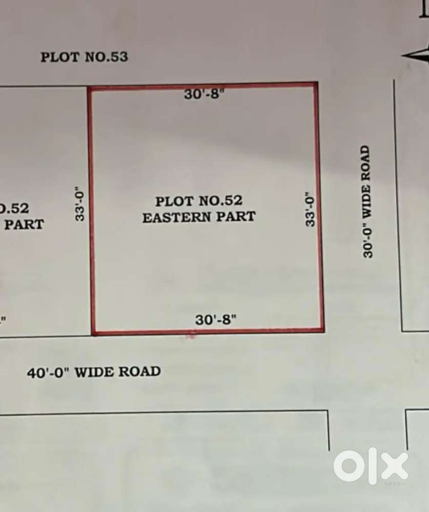 Two side road plot at balapur mallapur