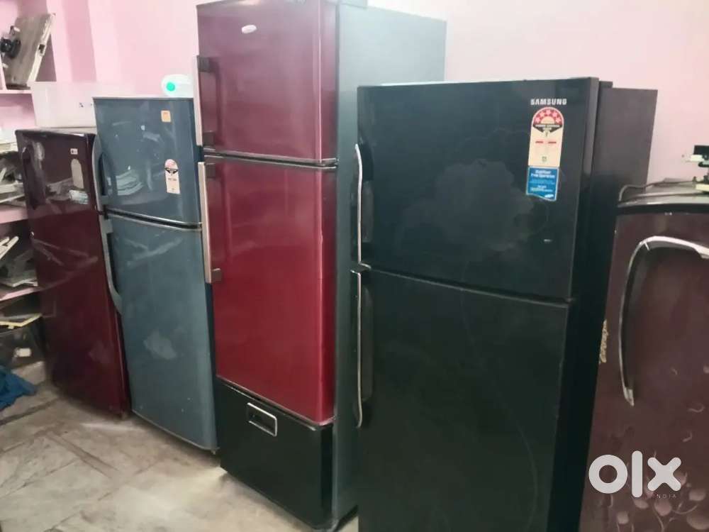 SECOND HAND DOUBLE DOOR & SINGLE DOOR FRIDGS FOR  SALES