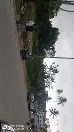 On road plot sale.