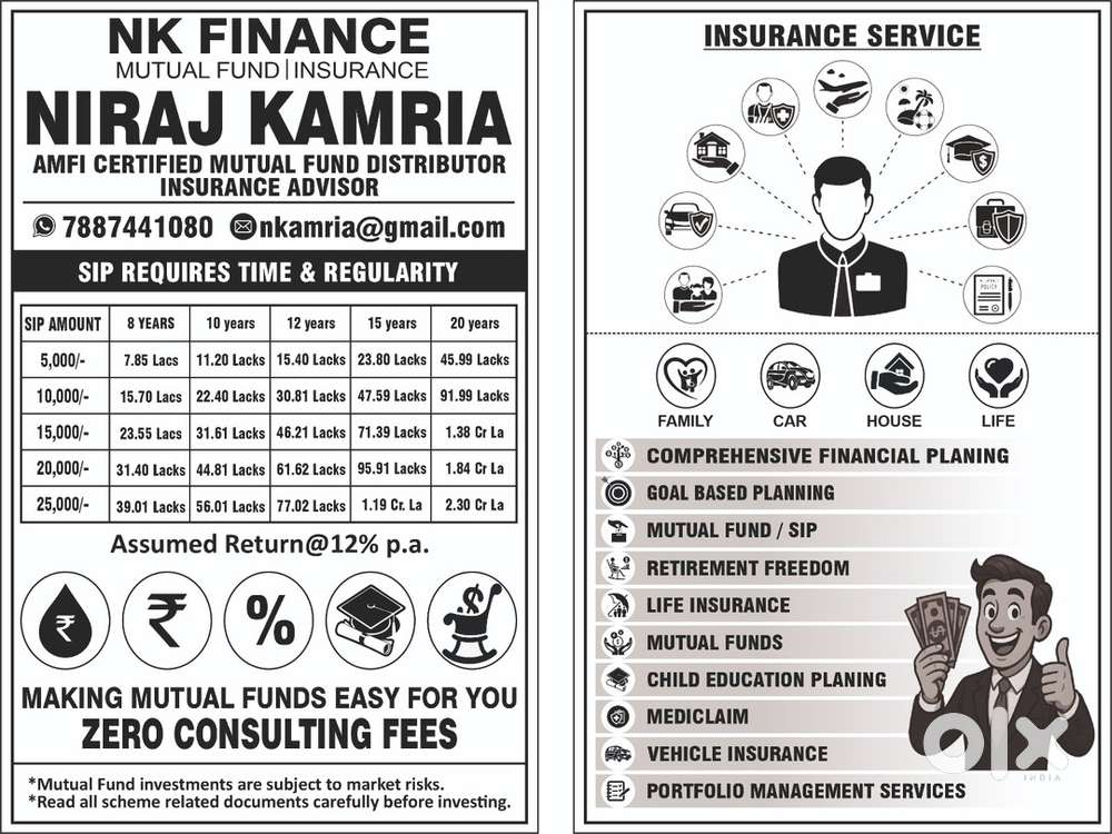 Mutuals fund advisor and insurance expert