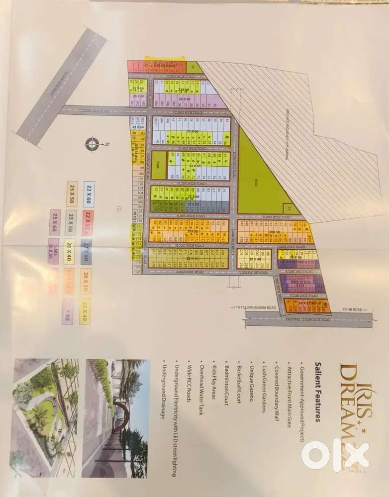 Affordable plots in indore