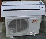 1.5 Ton 3Star Godrej Split AC working