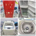 I'd&56 combo Samsung double door fridge & top load washing machine