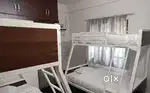 Ladies hostel / girls pg beds available share & single bed
bed