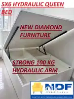 5X6 HYDRAULIC BED -  NEW  HYDRAULIC BED