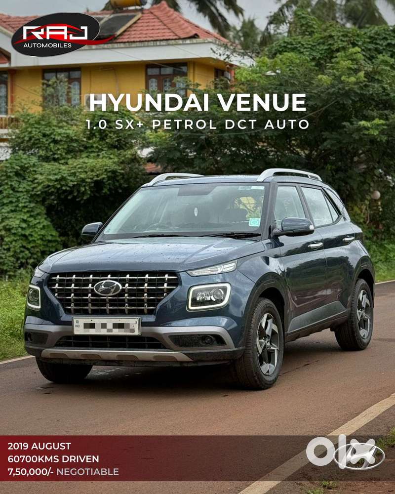 Hyundai Venue SX Plus Turbo DCT, 2019, Petrol