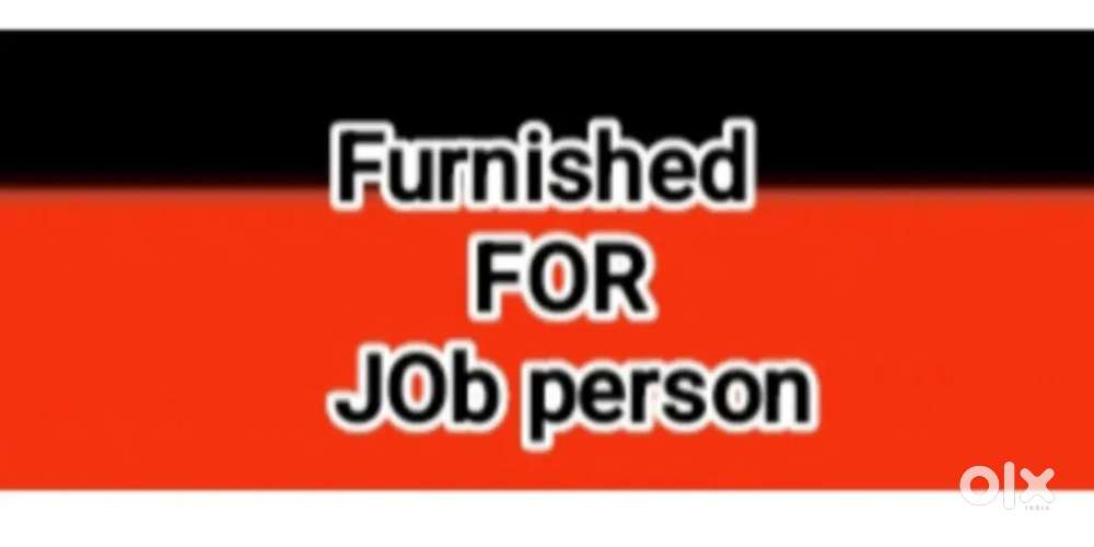 Furnished 2 room for job person  Ac ..beds almira