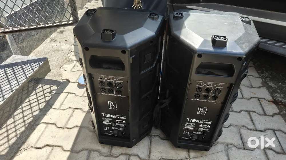 DJ SPEAKERS WITH BASS POWERED BETA3 ORIGINAL