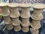 Very Urgently selling fancy 12  wooden sitting tables(Negotiable)