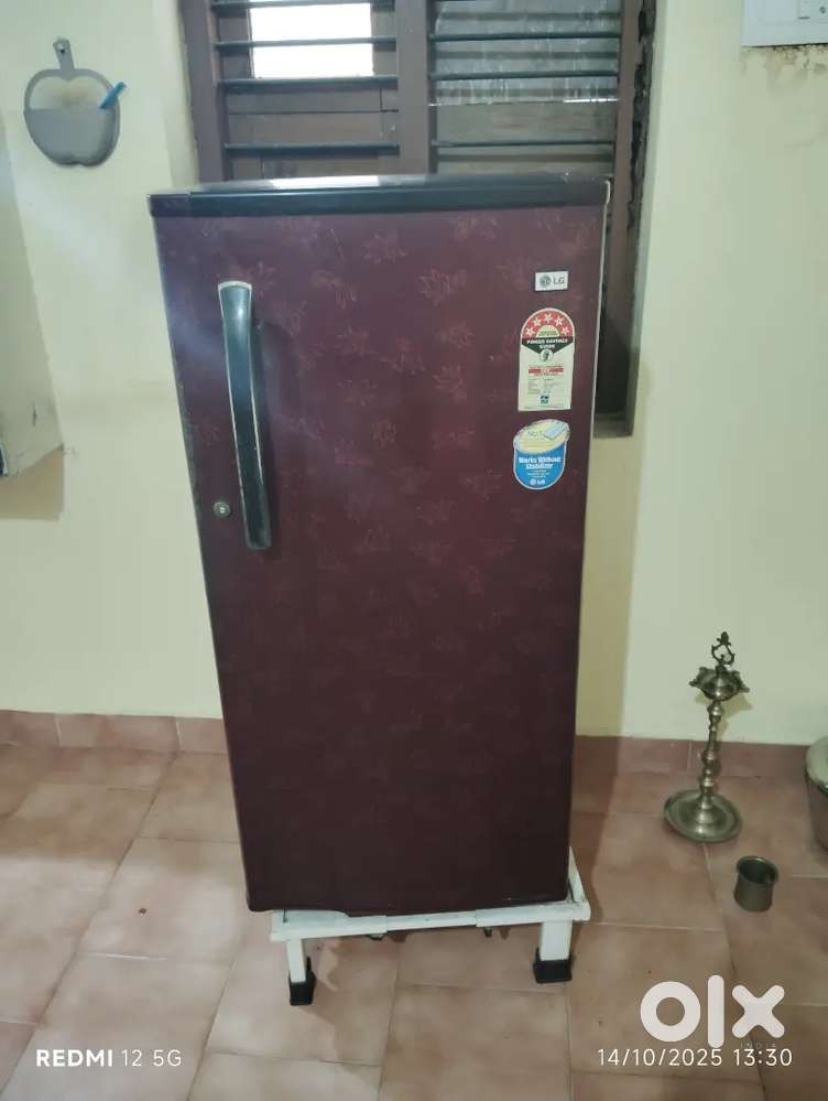LG REFRIGERATOR 165 LITRES SINGLE DOOR 5 STAR WITH OUT STAND