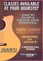 Guitar classes (6 months full course)