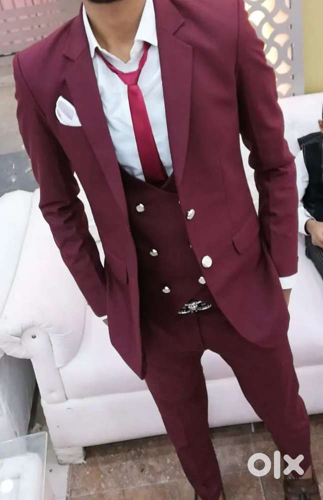 Cort Pent Mehroon Colour Raymond Clothes