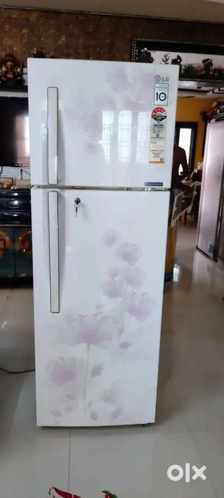 LG double door Fridge310L with dual settigs 10yrsold very neat n condt