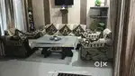 5 Seater Sofa with Glass centre table