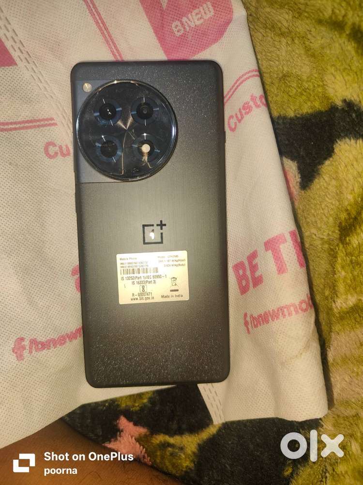 Oneplus 12R new brand mobile with brand new condition