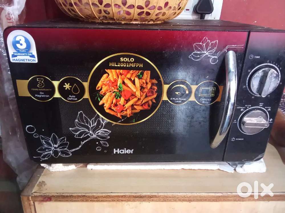 Haier solo microwave and kitchen equipments