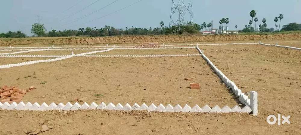 आसान मासिक में  किस्तों में प्लाट खरीदे  रामनगर करजहां के पास