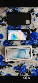Selling 1 year and 1 month Old I Phone 15 Plus 91%  Battery Helth