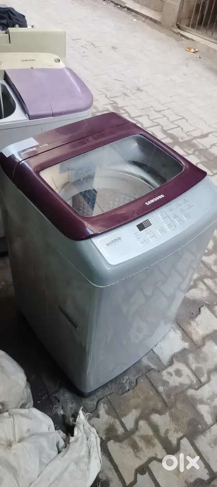 Samsung company full automatic washing machine top load working proper