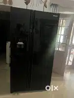 Samsung fridge French door, water and ice dispenser with plumbing